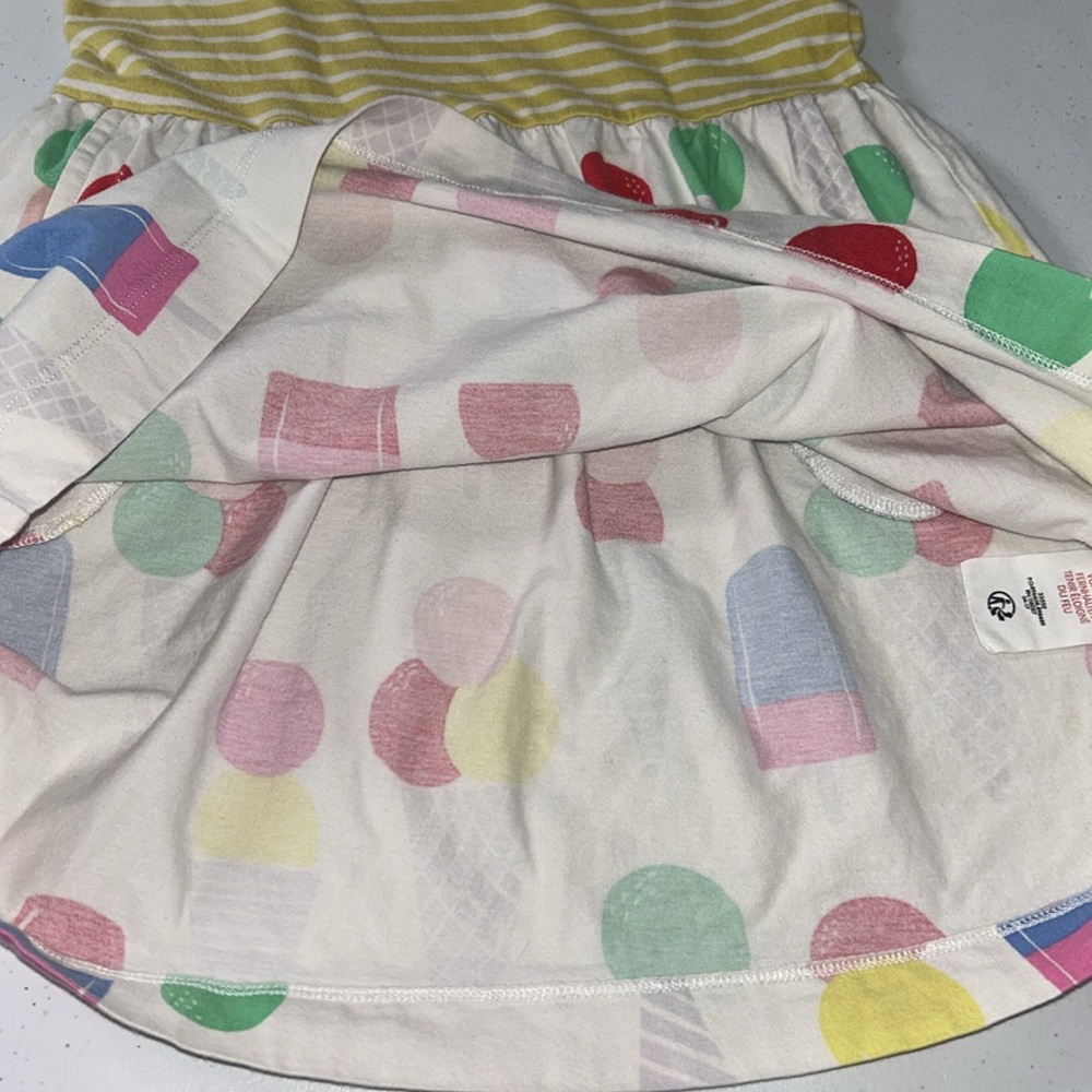 Mini Boden Girl’s Short Sleeve Ice Cream Dress Size 4/5 - Picture 7 of 11